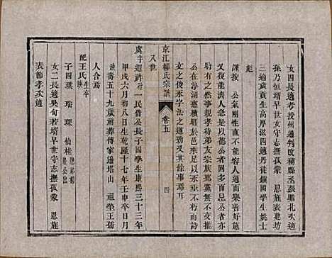 江苏[柳姓] 京江柳氏宗谱十卷 — 清光绪十六年至十七年（1890—1891）_五.pdf