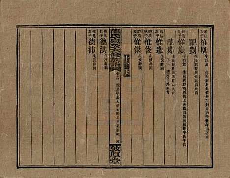 湖南[龙姓] 龙氏泉公六修族谱 — 民国31年（1942）_十四.pdf