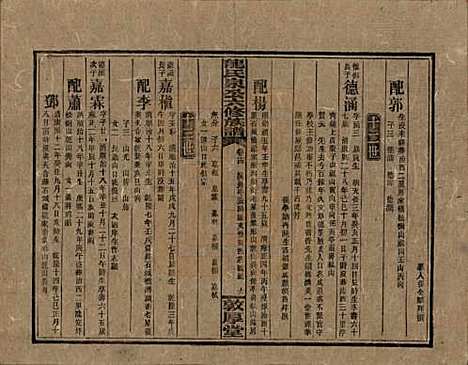 湖南[龙姓] 龙氏泉公六修族谱 — 民国31年（1942）_十四.pdf