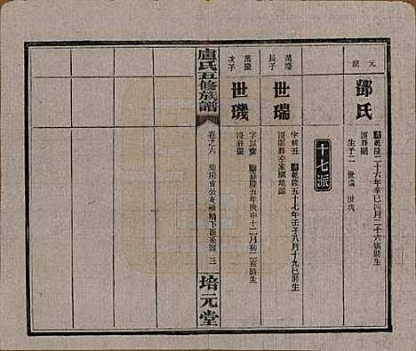 湖南[卢姓] 卢氏五修族谱十四卷 — 民国三十六年（1947）_六.pdf