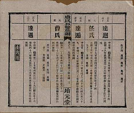 湖南[卢姓] 卢氏五修族谱十四卷 — 民国三十六年（1947）_十一.pdf