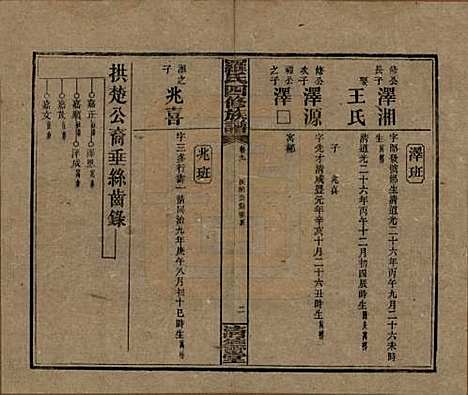 湖南[罗姓] 罗氏四修族谱 — 民国20年[1931]_九.pdf