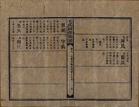 湖南[毛姓] 毛氏四修族谱 — 民国九年(1920)_九.pdf