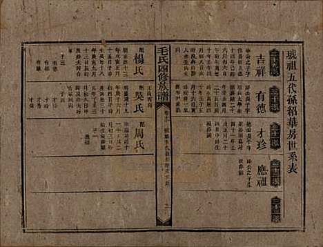 湖南[毛姓] 毛氏四修族谱 — 民国九年(1920)_十二.pdf