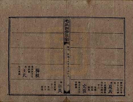 湖南[毛姓] 毛氏四修族谱 — 民国九年(1920)_十四.pdf