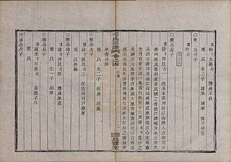 中国[毛姓] 毛氏宗谱七卷 — 清光绪十七年（1891）_四.pdf