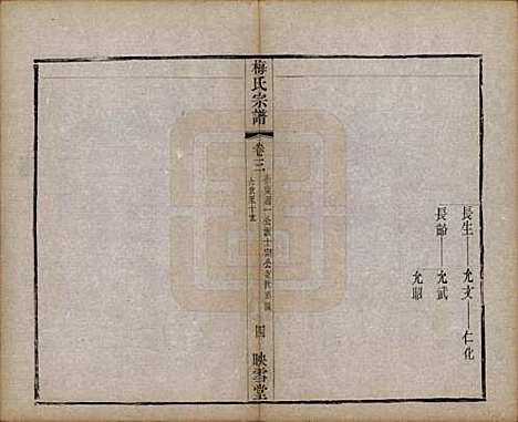 江苏[梅姓] 梅氏宗谱十二卷 — 清光绪五年（1879）_三.pdf