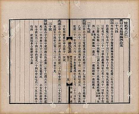 安徽[潘姓] 大阜潘氏支谱二十四卷首一卷 — 清同治八年（1869）_十.pdf