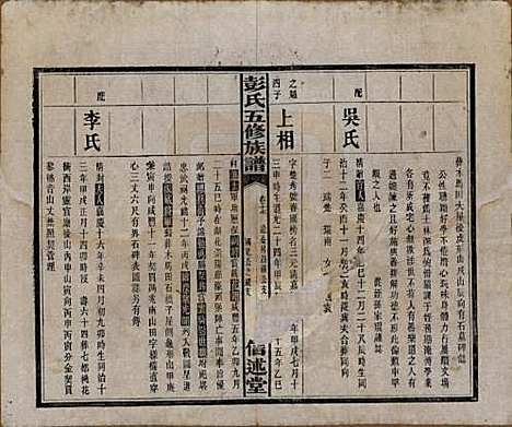 湖南[彭姓] 彭氏五修族谱 — 民国14年[1925]_十七.pdf