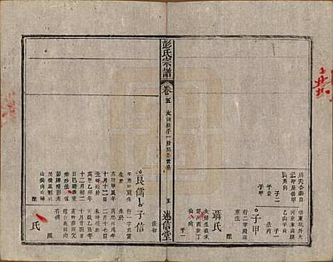 安徽[彭姓] 彭氏宗谱二十五卷首一卷末一卷 — 清同治六年（1867）_五.pdf