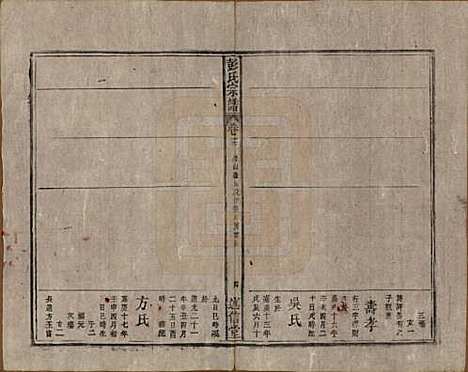 安徽[彭姓] 彭氏宗谱二十五卷首一卷末一卷 — 清同治六年（1867）_十六.pdf