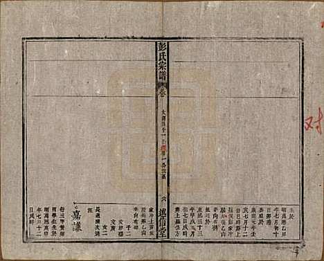 安徽[彭姓] 彭氏宗谱二十五卷首一卷末一卷 — 清同治六年（1867）_二十.pdf