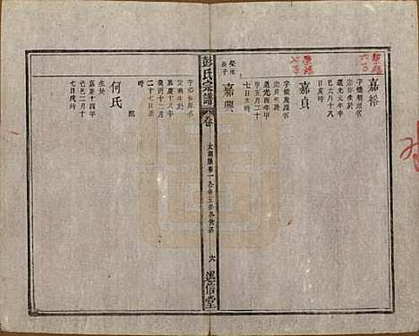 安徽[彭姓] 彭氏宗谱二十五卷首一卷末一卷 — 清同治六年（1867）_二十一.pdf