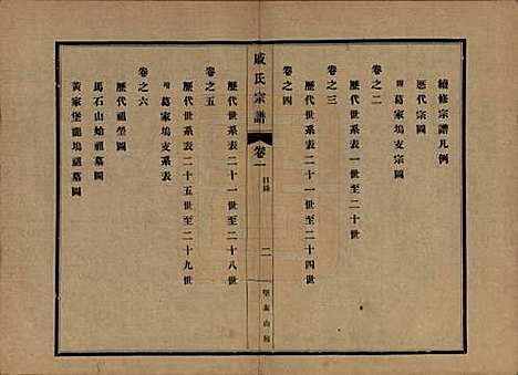 江苏[戚姓] 戚氏宗谱六卷 — 民国十八年（1929）_一.pdf