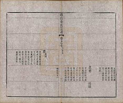 江苏[秦姓] 锡山秦氏宗谱十二卷首一卷 — 清同治十二年（1873）_七.pdf