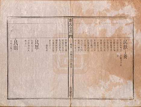 安徽[秦姓] 秦氏宗谱七卷 — 清咸丰二年（1852）_四.pdf