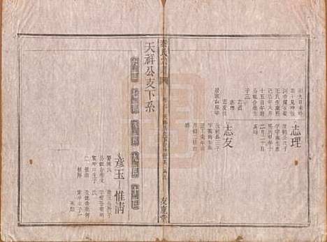 安徽[秦姓] 秦氏宗谱七卷 — 清咸丰二年（1852）_八.pdf