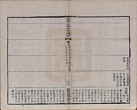 江苏[沈姓] 梁溪沈氏宗谱三十四卷首一卷 — 民国八年（1919）_七.pdf