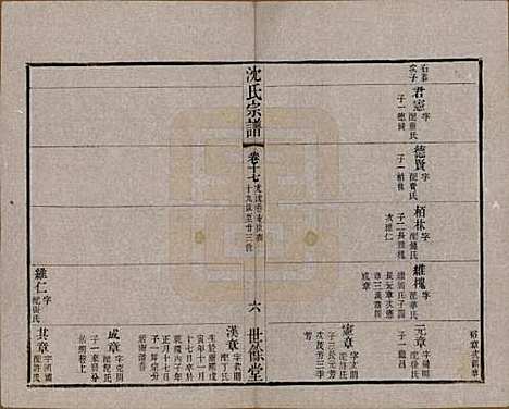 江苏[沈姓] 梁溪沈氏宗谱三十四卷首一卷 — 民国八年（1919）_十七.pdf