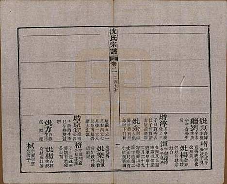 湖北[沈姓] 孝感沈氏宗谱二十四卷首一卷 — 民国八年（1919）_三.pdf