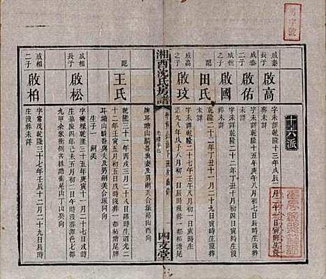 湖南[沈姓] 沈氏房谱不分卷 — 清光绪七年（1881）_八.pdf