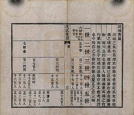 浙江[沈姓] 沈氏家谱不分卷 — 清光绪三十四年（1908）_一.pdf