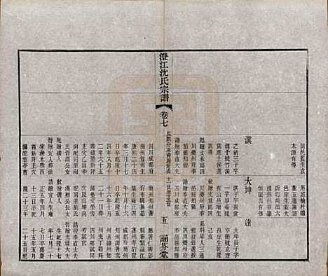 江苏[沈姓] 澄江沈氏宗谱二十卷 — 清宣统三年（1911）_七.pdf