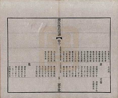 江苏[沈姓] 澄江沈氏宗谱二十卷 — 清宣统三年（1911）_十.pdf