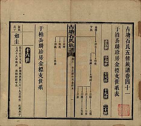 湖南[石姓] 古塘石氏族谱 — 民国20年（1931）_四十一.pdf