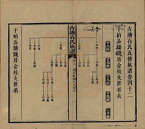 湖南[石姓] 古塘石氏族谱 — 民国20年（1931）_四十二.pdf