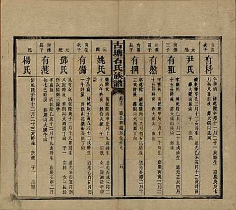 湖南[石姓] 古塘石氏族谱 — 民国20年（1931）_四十三.pdf