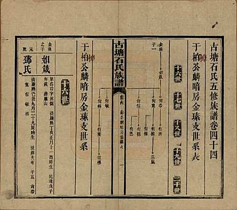 湖南[石姓] 古塘石氏族谱 — 民国20年（1931）_四十四.pdf