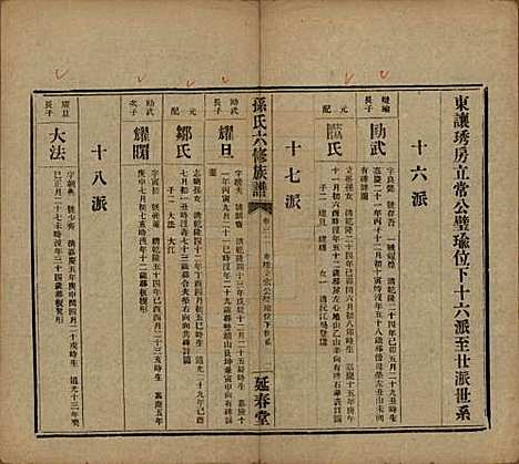 湖南[孙姓] 益阳腊湖孙氏六修族谱 — 民国37年[1948]_三十七.pdf