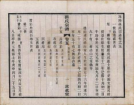 江苏[孙姓] 孙氏宗谱二十八卷 — 民国三年（1914）_五.pdf