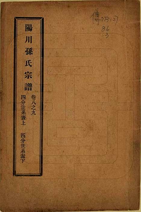 浙江[孙姓] 阳川孙氏宗谱三十卷 — 民国十六年（1927）_八.pdf