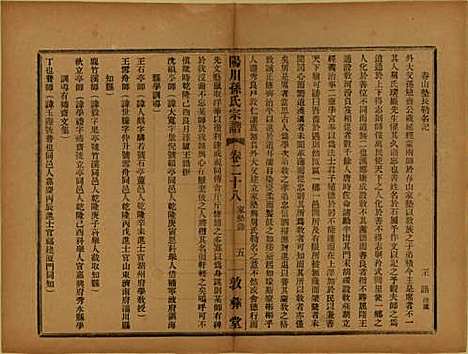 浙江[孙姓] 阳川孙氏宗谱三十卷 — 民国十六年（1927）_二十八.pdf