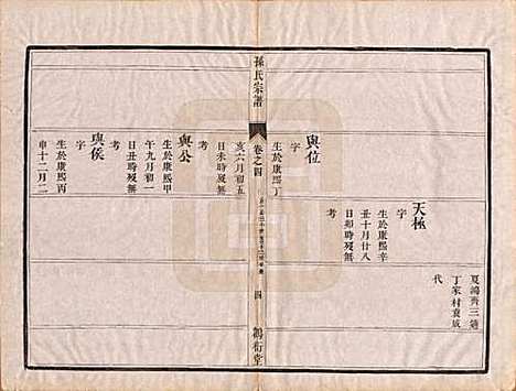 江苏[孙姓] 前观孙氏宗谱六卷 — 清光绪三年（1877）_四.pdf