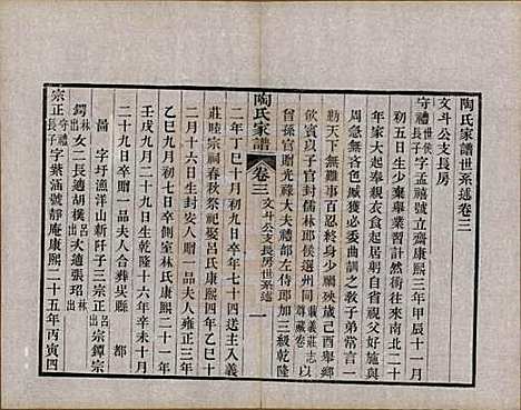 江苏[陶姓] 陶氏家谱六卷 — 民国九年（1920）_三.pdf