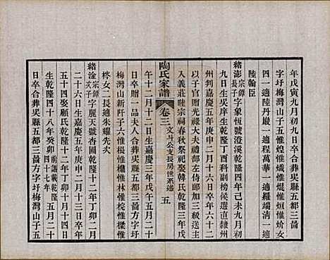 江苏[陶姓] 陶氏家谱六卷 — 民国九年（1920）_三.pdf