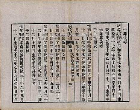 江苏[陶姓] 陶氏家谱六卷 — 民国九年（1920）_四.pdf