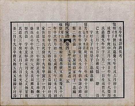 江苏[陶姓] 陶氏家谱六卷 — 民国九年（1920）_四.pdf