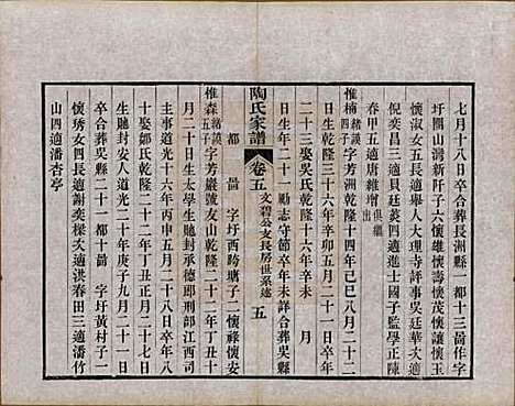 江苏[陶姓] 陶氏家谱六卷 — 民国九年（1920）_五.pdf