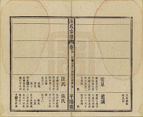 安徽[汪姓] 汪氏宗谱 — 民国36年(1947)_四.pdf