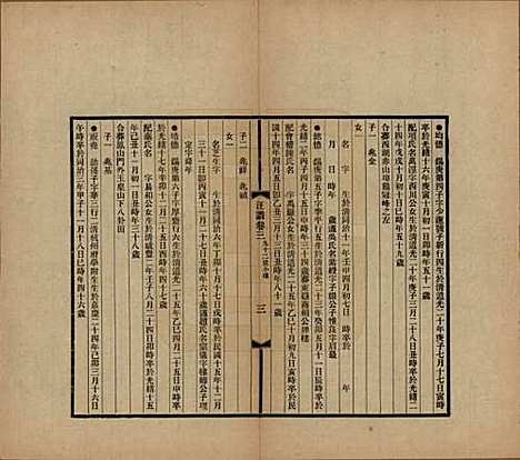 浙江[汪姓] 平阳汪氏迁杭支谱六卷首一卷 — 民国二十一年（1932）_三.pdf