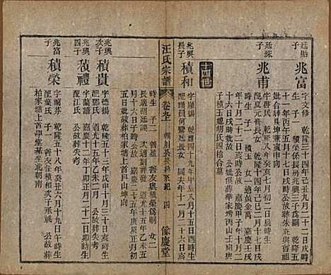 安徽[汪姓] 高林汪氏宗谱十八卷首一卷末二卷 — 民国七年（1918）_九.pdf