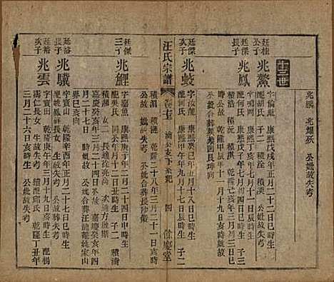 安徽[汪姓] 高林汪氏宗谱十八卷首一卷末二卷 — 民国七年（1918）_十七.pdf