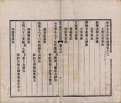 安徽[汪姓] 新安汪氏宗祠通谱四卷首一卷末一卷 — 清道光二十年（1840）_三.pdf