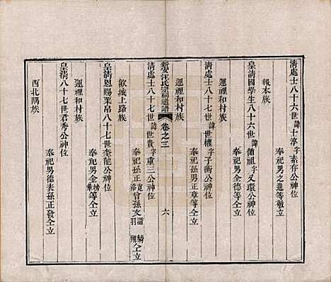 安徽[汪姓] 新安汪氏宗祠通谱四卷首一卷末一卷 — 清道光二十年（1840）_三.pdf