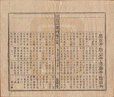 安徽[汪姓] 汪氏宗谱十五卷末二卷 — 清同治十年（1871）_五.pdf