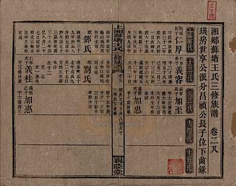 湖南[王姓] 湘乡苏塘王氏三修族谱 — 民国19年（1930）_二十八.pdf